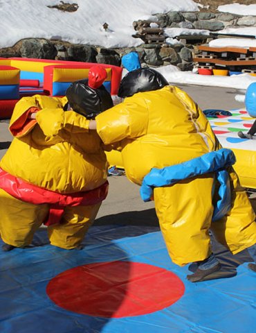 ValasFun Valais Switzerland Sumo suits fight